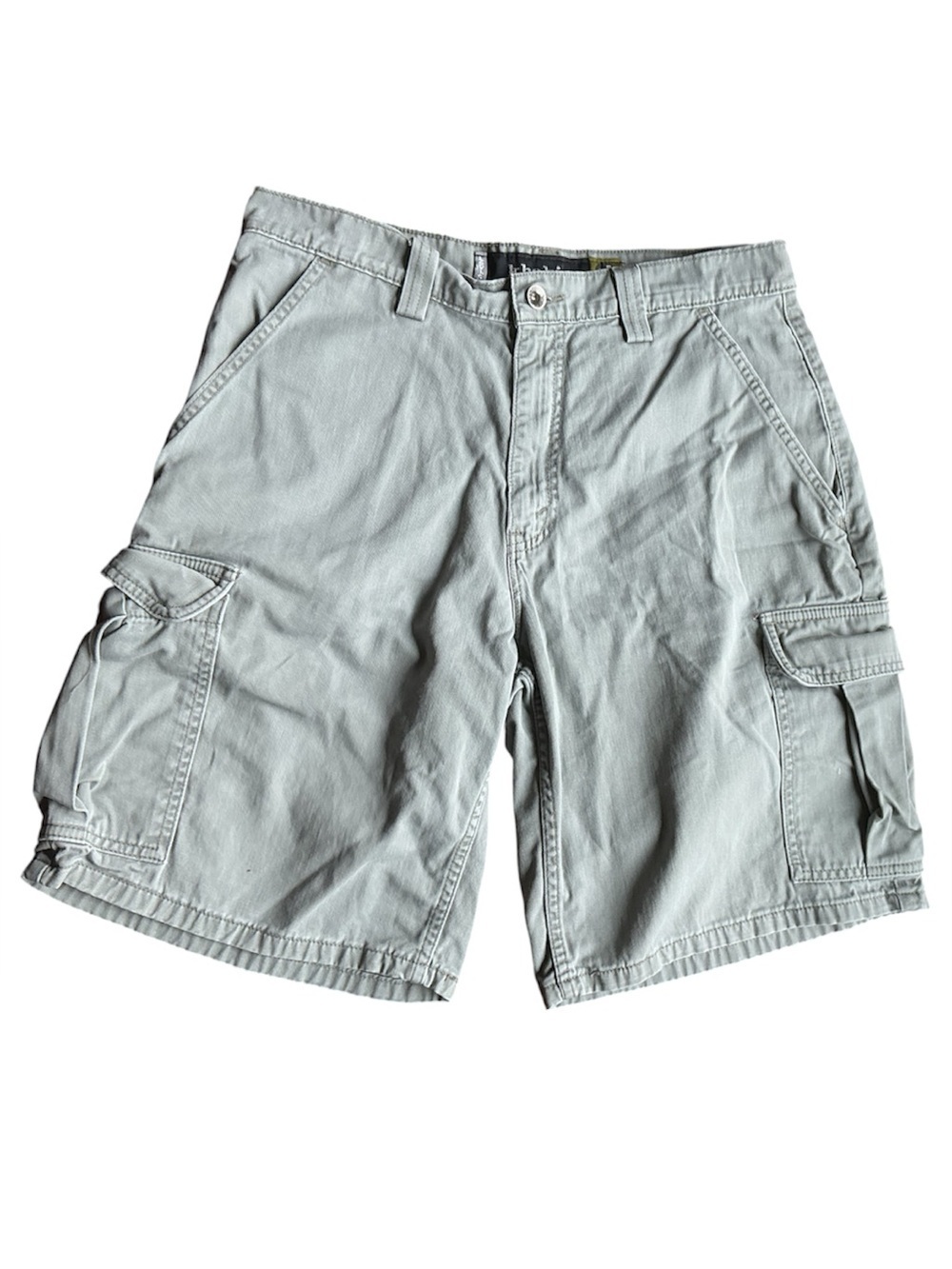Levi’s SilverTab Cargo Shorts Mens 31 Olive Green Utility Workwear Y2K 16” Waist